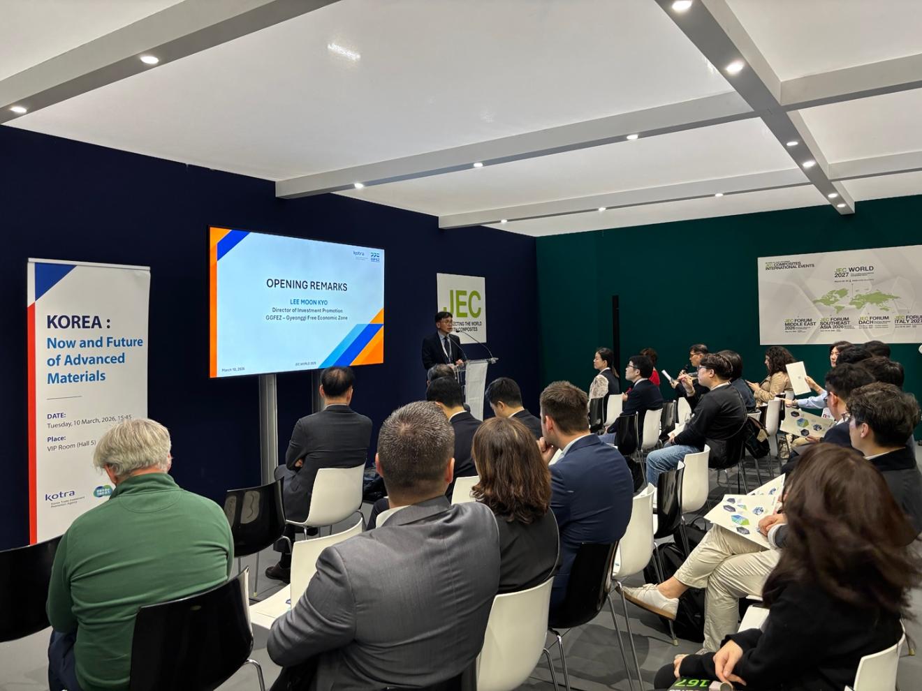 ('26.3.11)경기경제청, 프랑스 파리서 유럽 첨단소재 투자유치 활동 전개